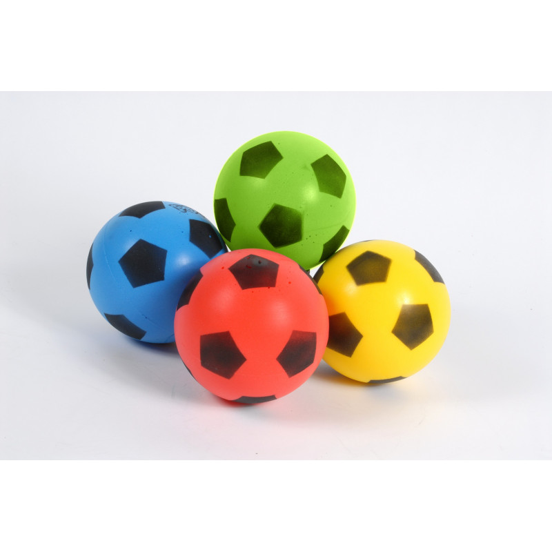 Ballon Mousse Football Fluo 20cm au meilleur prix